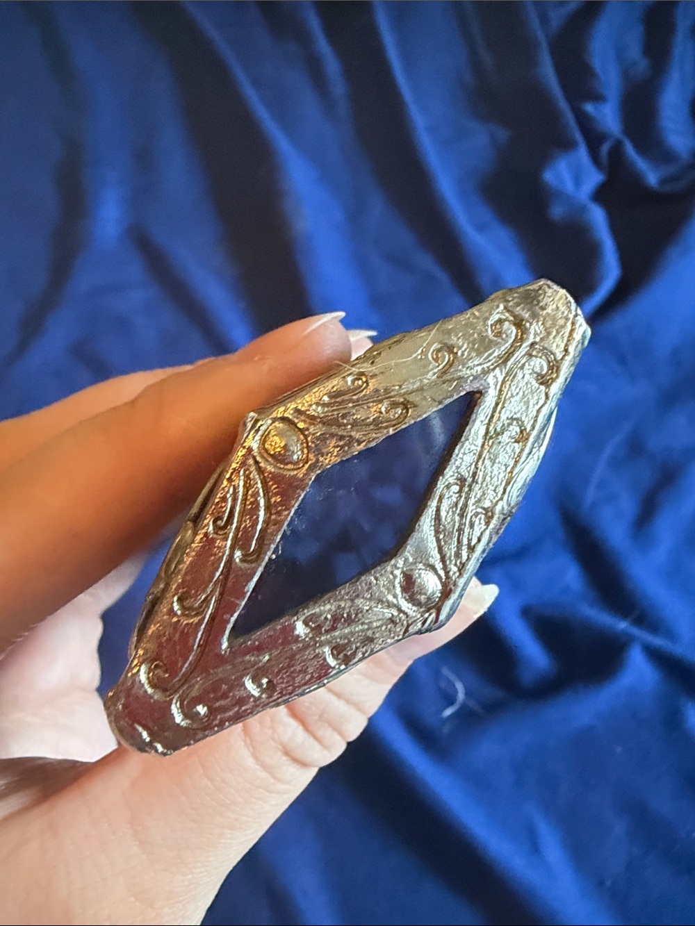 Vintage kaleidoscope stained